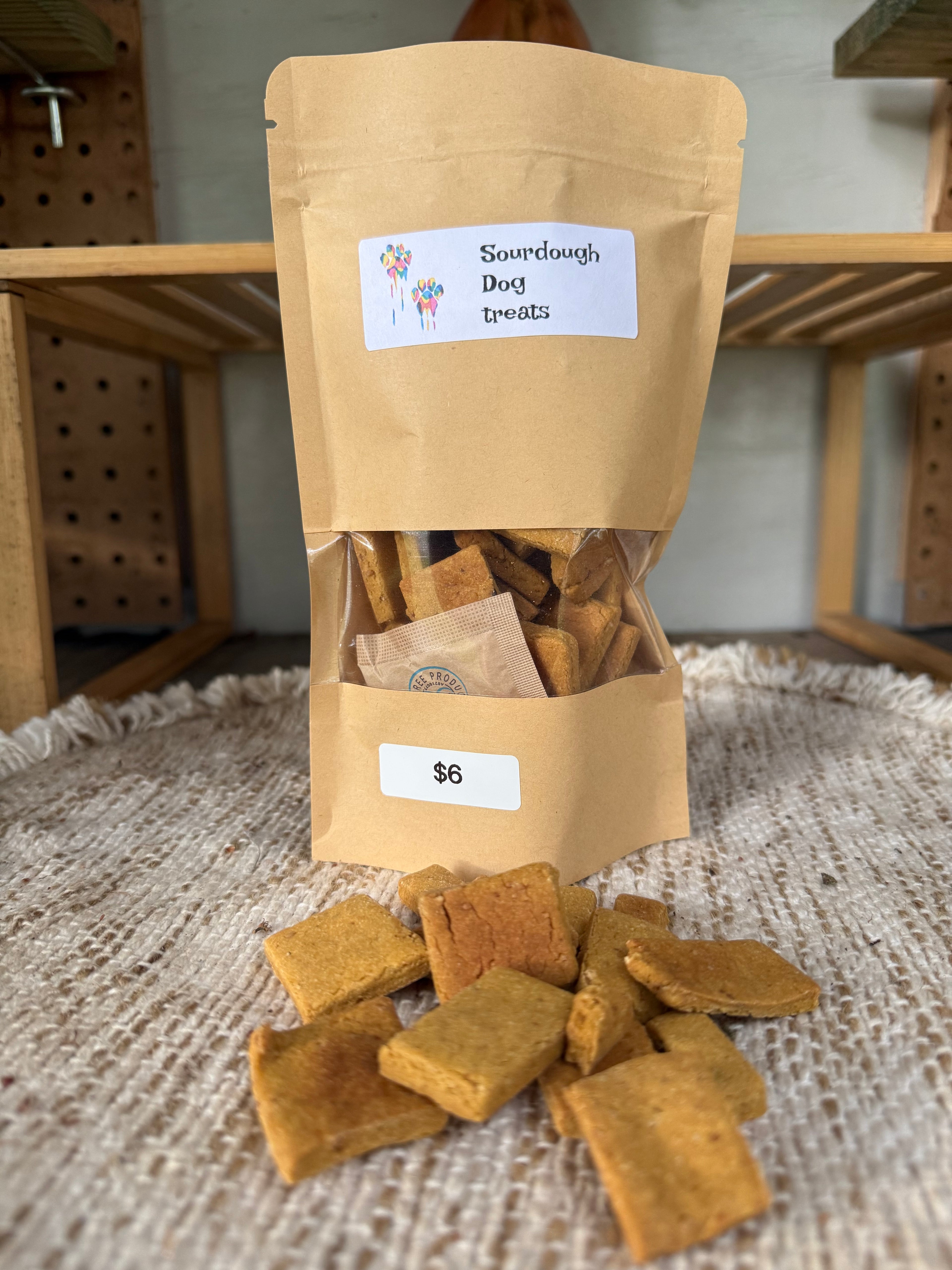 🐾 Sourdough Dog Treats